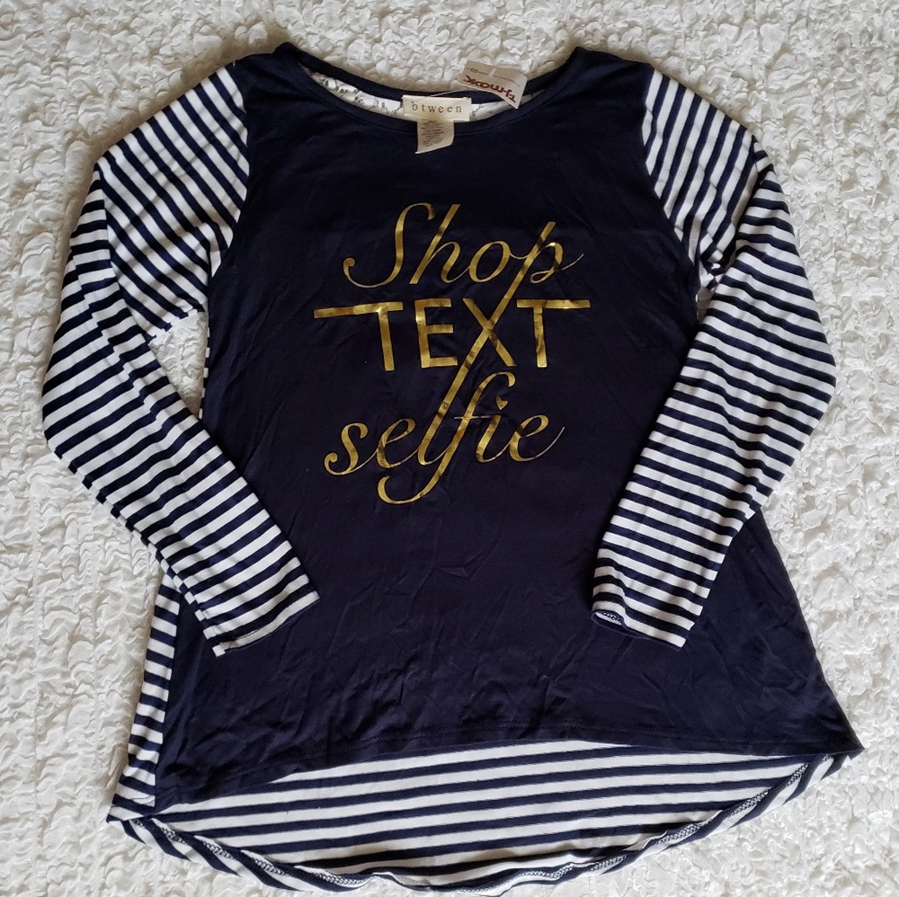 🍎Girls Long Sleeve Top NWT